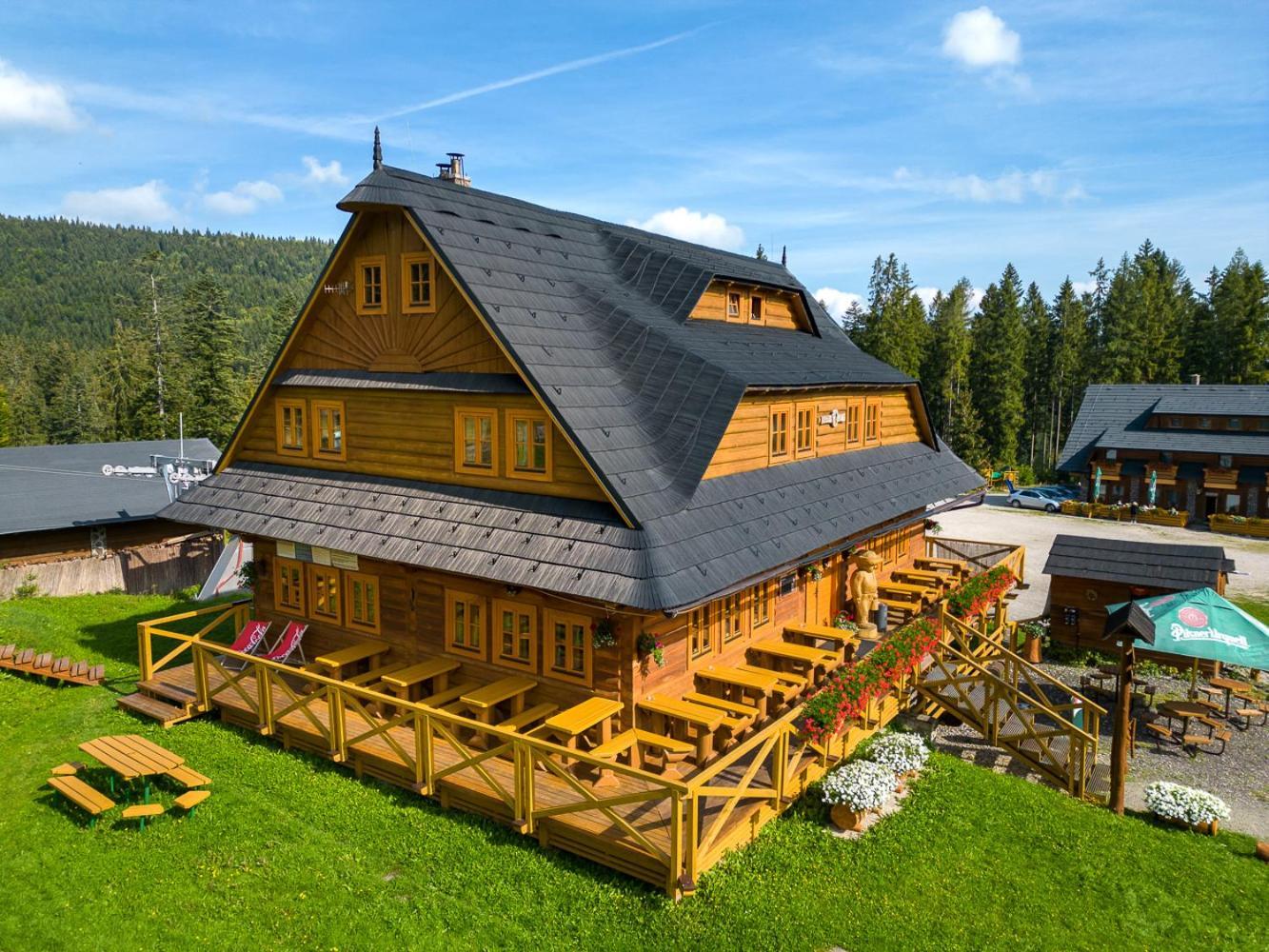 Koliba U Kuba A Rekreacne Domy Hrustin Exterior foto